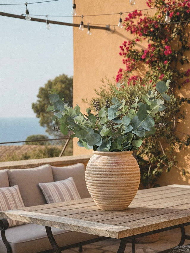 Olive Terracotta jar