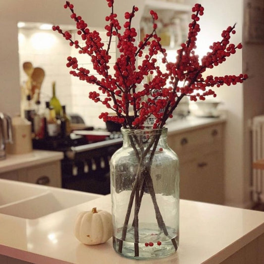 Red Berry Christmas stems