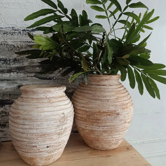 Olive Terracotta jars