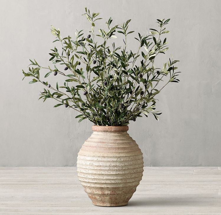 Olive Terracotta jars